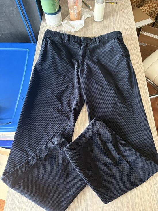 Polo by Ralph Lauren Other - Vintage Polo Ralph Lauren Corduroy Preston Pants Men’s 36x34 Navy Blue Cotton